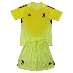 Günstige Fußballtrikots Juventus Torwart Kinder 2025-26 Gelbe Kurzarm